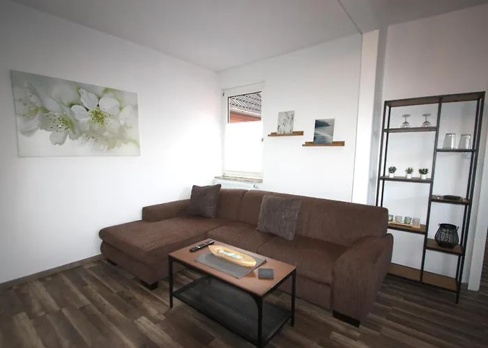 דירה Moderne Mit Terrasse & Garten Moewennest Iii אמדן